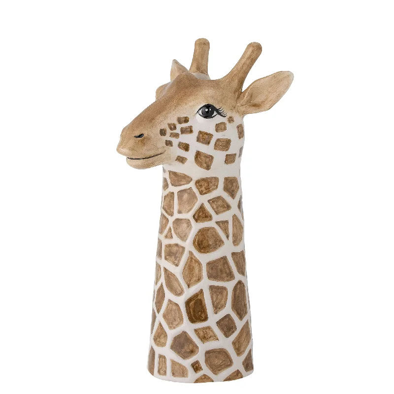 sleek ceramic wall art-Alazar Giraffe Vase | Ceramic