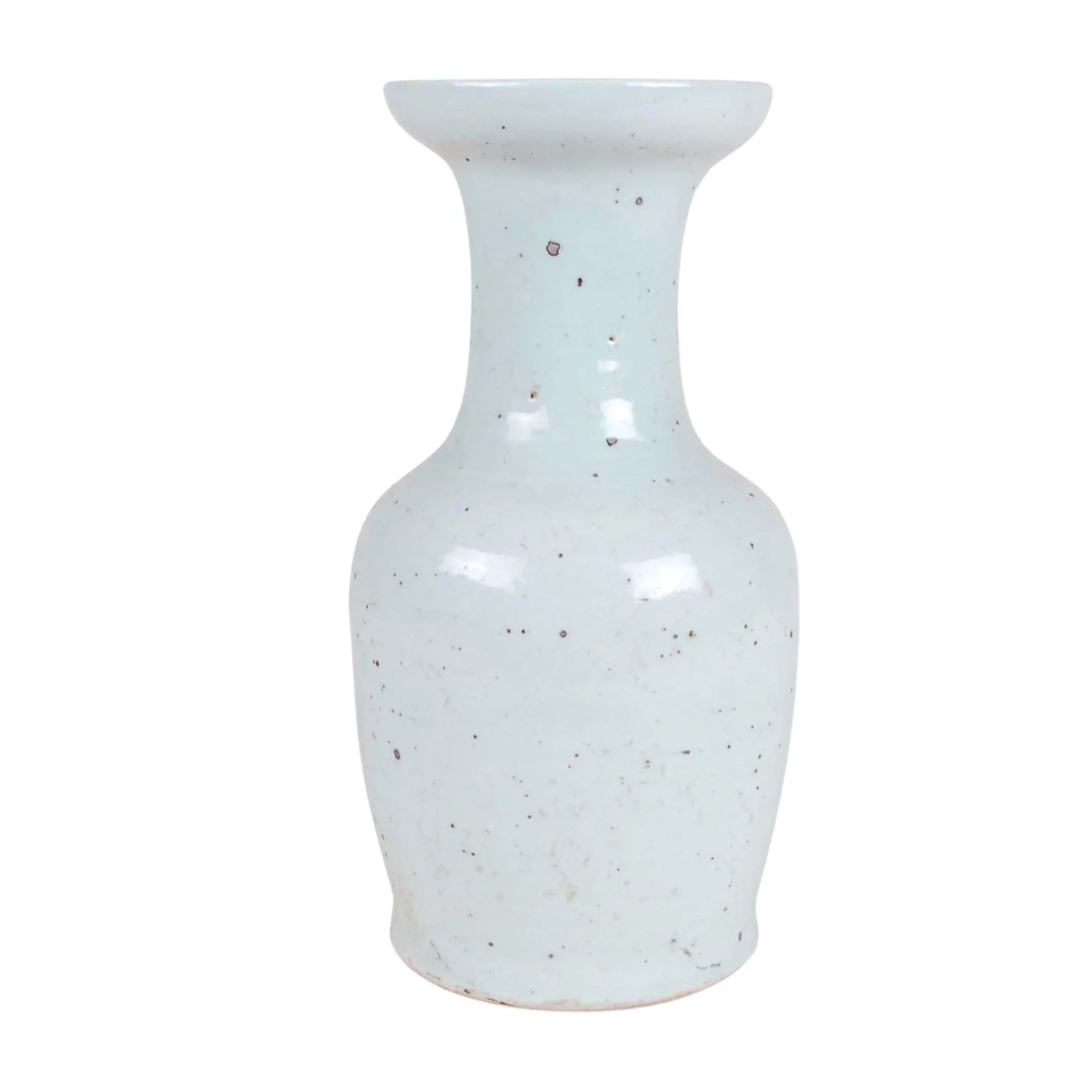 modern oval wall decor-Celadon Porcelain Crackle Vase