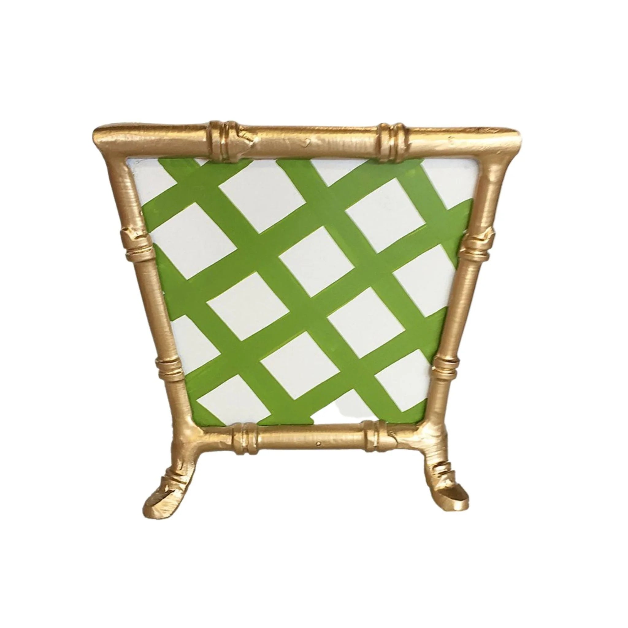 minimalist steel photo frame-Lattice Bamboo Cachepot