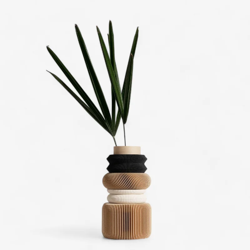 minimalist oak coaster-Modular Vase - NU I