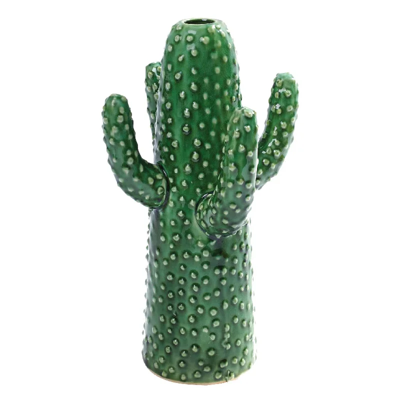 quirky bird sculpture-Medium Cactus Vase | 29cm