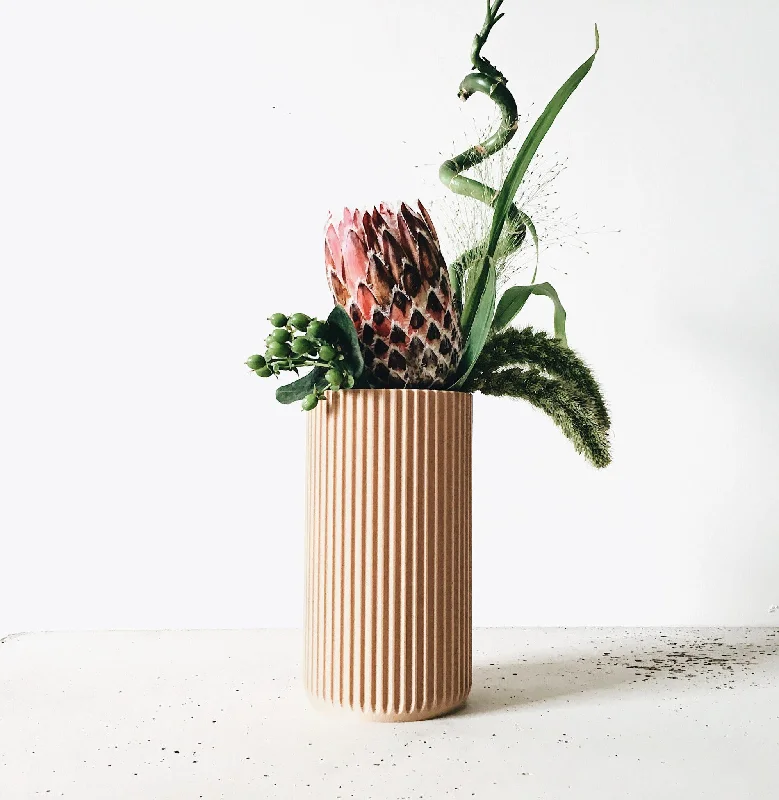 geometric wooden tray-STOCKHOLM Vase