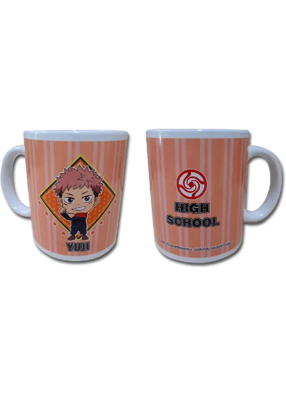 funny slogan tumbler-Jujutsu Kaisen - SD Yuji Itadori Mug