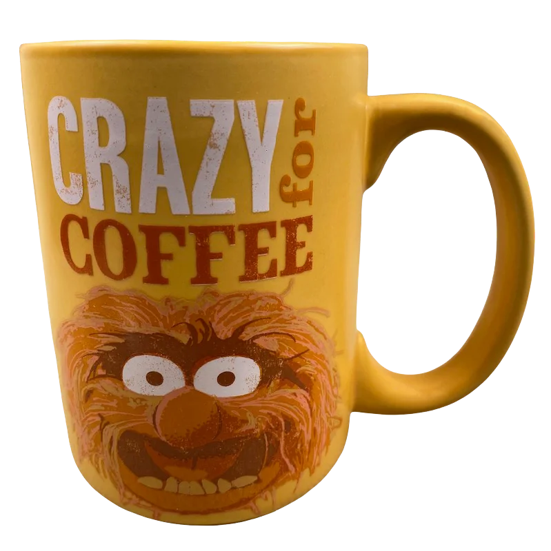 collapsible silicone mug-Animal Crazy For Coffee Muppets Mug Disney Hallmark