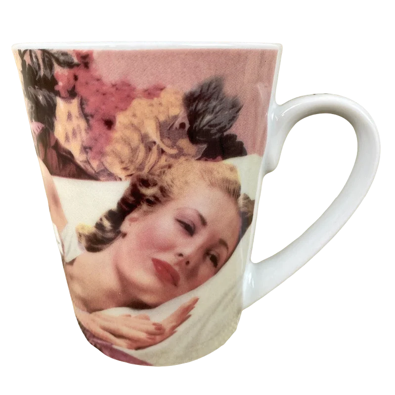 reusable eco tumbler-Anne Taintor I Dreamed My Whole House Was Clean Mug PPD