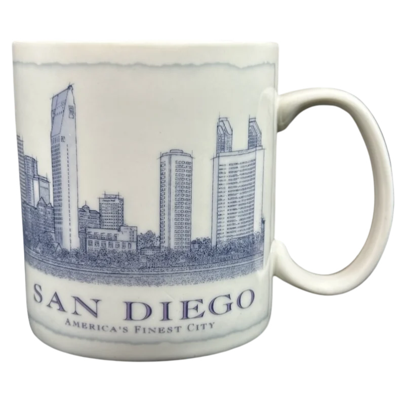 unbreakable plastic mug-Architect Series San Diego 18oz Mug Starbucks