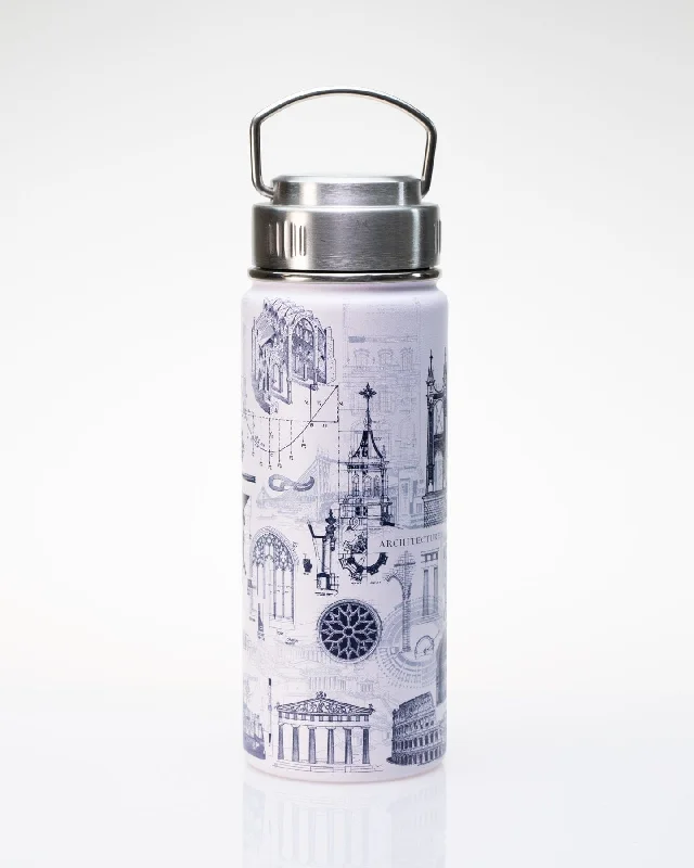 luxury stainless tumbler-Blueprint 18 oz Steel Bottle