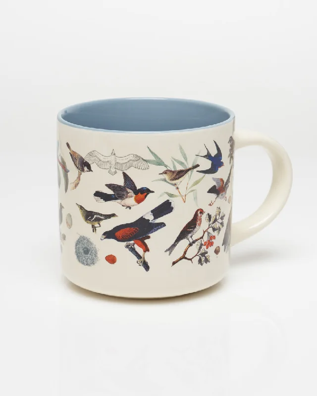 vintage floral mug-Birdwatching 15 oz Ceramic Mug