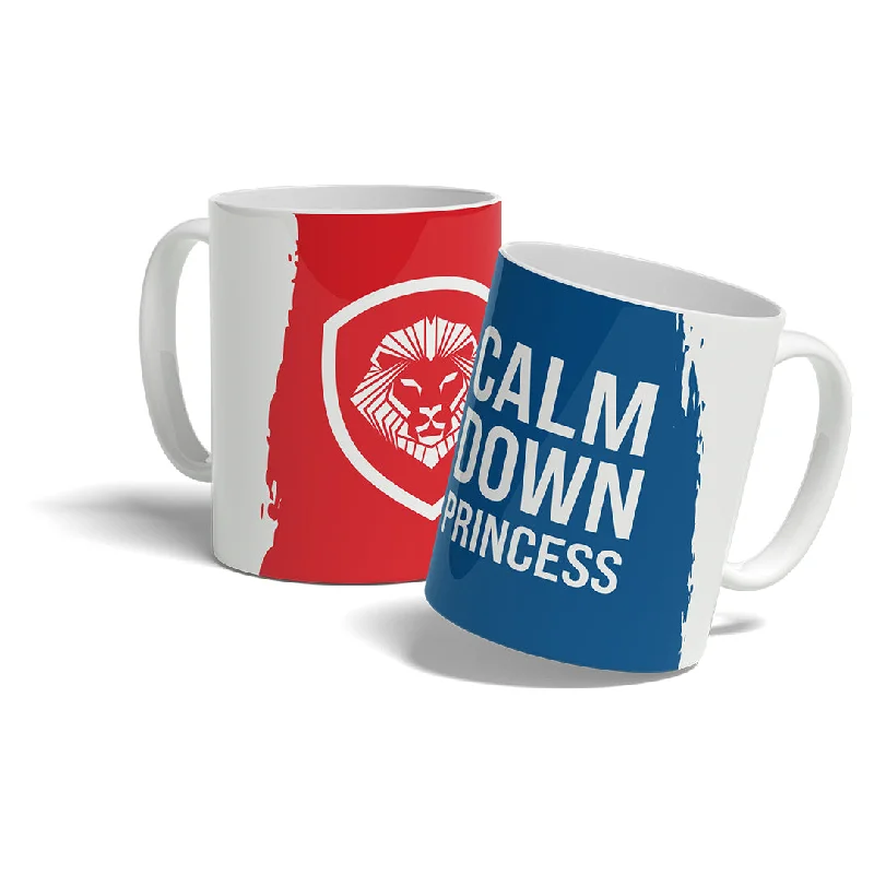 sleek insulated coffee cup-Calm Down Princess Valuetainment mug