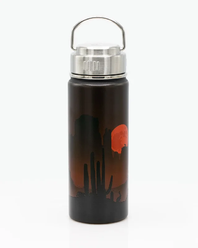 personalized stoneware tumbler-Desert Moon 18 oz Steel Bottle