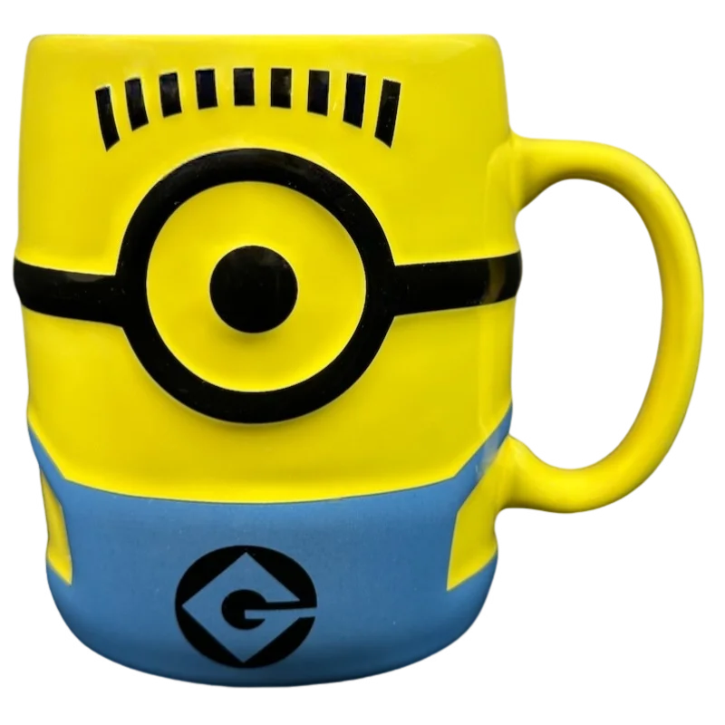 luxury crystal whiskey cup-Despicable Me Minion Mayhem 3D Figural Mug Universal Studios