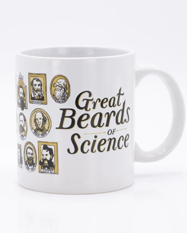 modern insulated cup-Great Beards of Science 20 oz Mega Mug