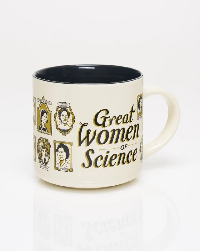 matte finish ceramic mug-Great Women of Science 15 oz Ceramic Mug