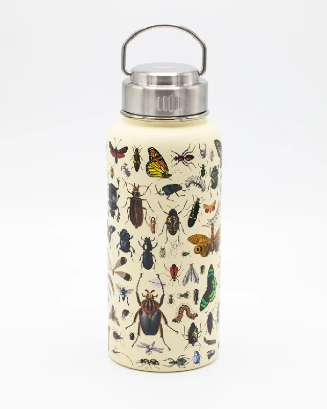 thermal insulated tumbler-Insects 32 oz Steel Bottle