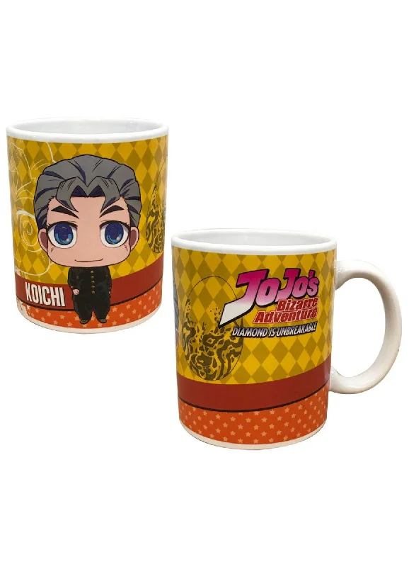 portable eco cup-Jojo's Bizarre Adventure S3 - Koichi Hirose SD Mug