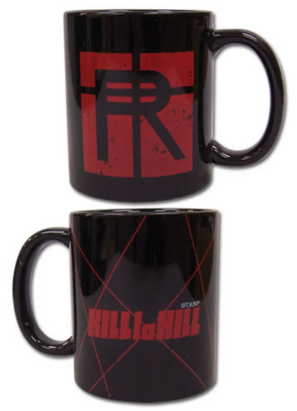 luxury porcelain teacup-Kill La Kill - Revocs Corporation Black Mug