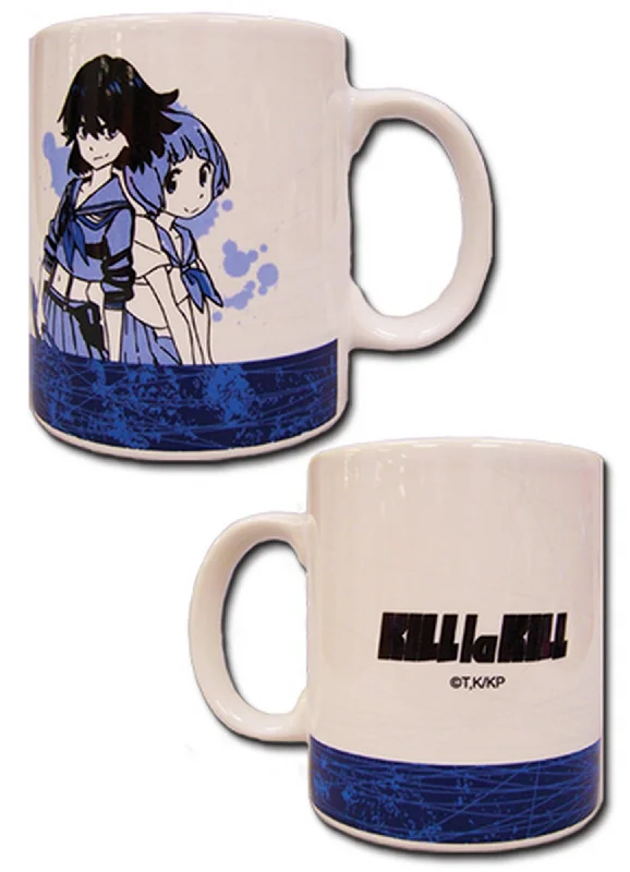 frosty acrylic tumbler-Kill La Kill - Ryuko Matoi & Mako Mankanshoku Mug