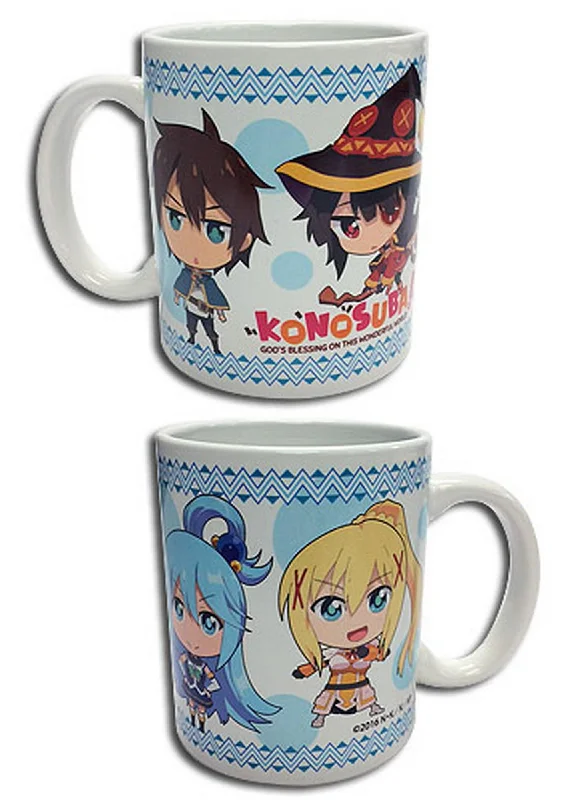 frosty acrylic cup-Konosuba - SD Group Mug