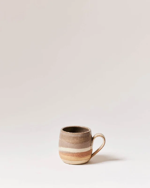 quirky animal coffee cup-Marbled Stone Espresso Mug