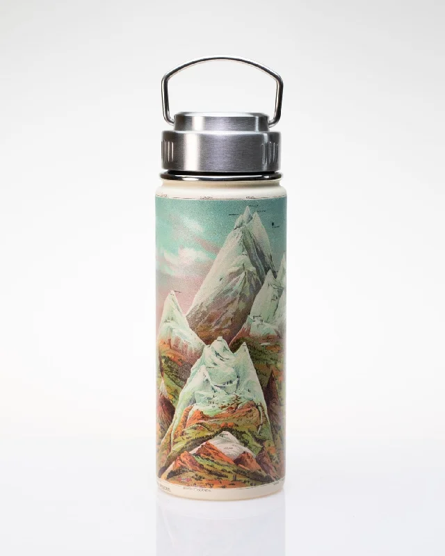 lightweight glass mug-Mountain Regions 18 oz Steel Bottle