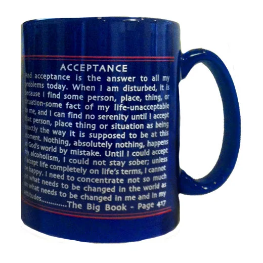 funny animal mug-Mug -- Acceptance Is..