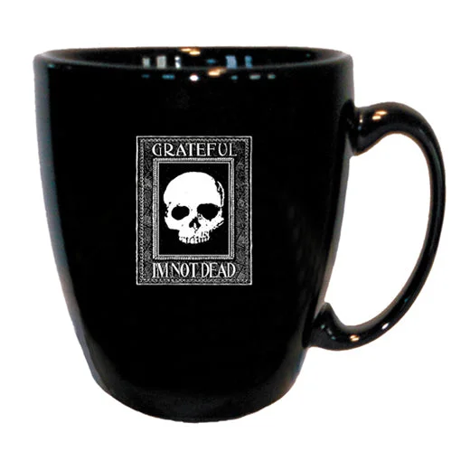 funny graphic tumbler-Mug -- Grateful I'm not Dead