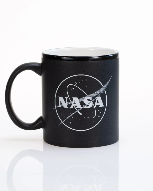 quirky patterned mug-NASA Meatball Insignia 11 oz Ceramic Mug