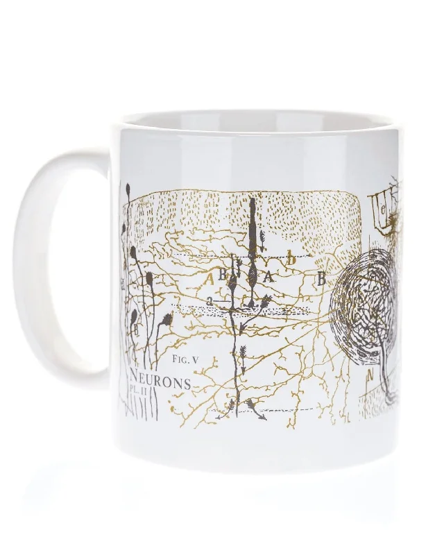 quirky patterned tumbler-Neurons 20 oz Mega Mug