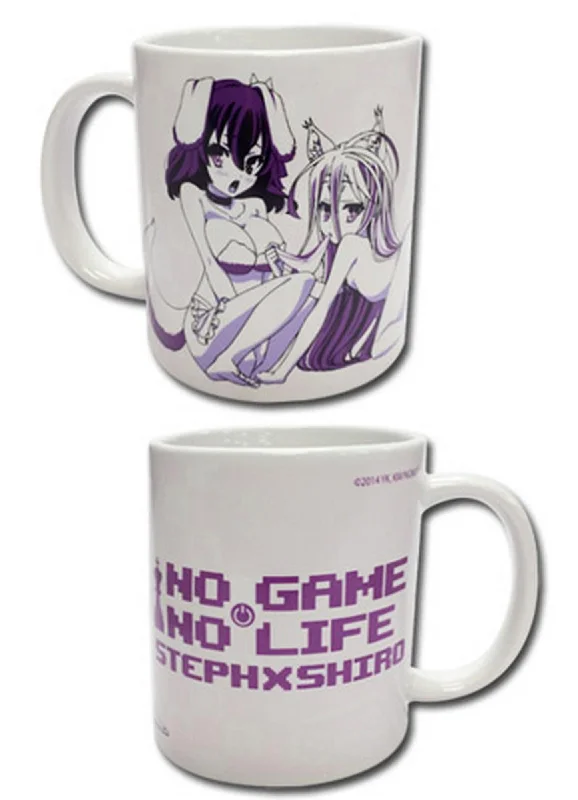 reusable silicone tumbler-No Game No Life - Shiro & Steph Mug