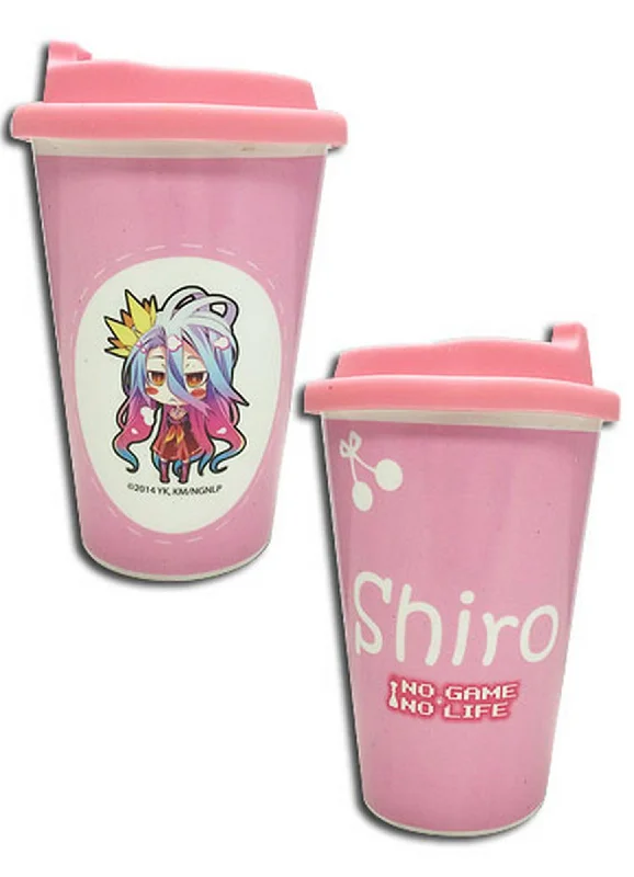 frosty acrylic coffee cup-No Game No Life - Shiro With Cherry Mug