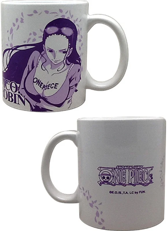 quirky cartoon tumbler-One Piece - Nico Robin Mug