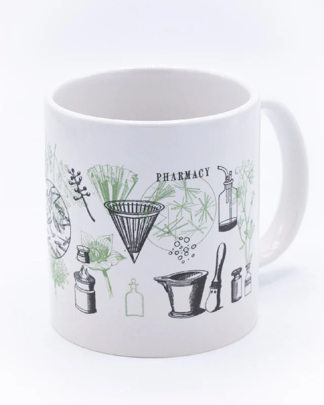 pastel stoneware mug-Pharmacy 20 oz Mega Mug