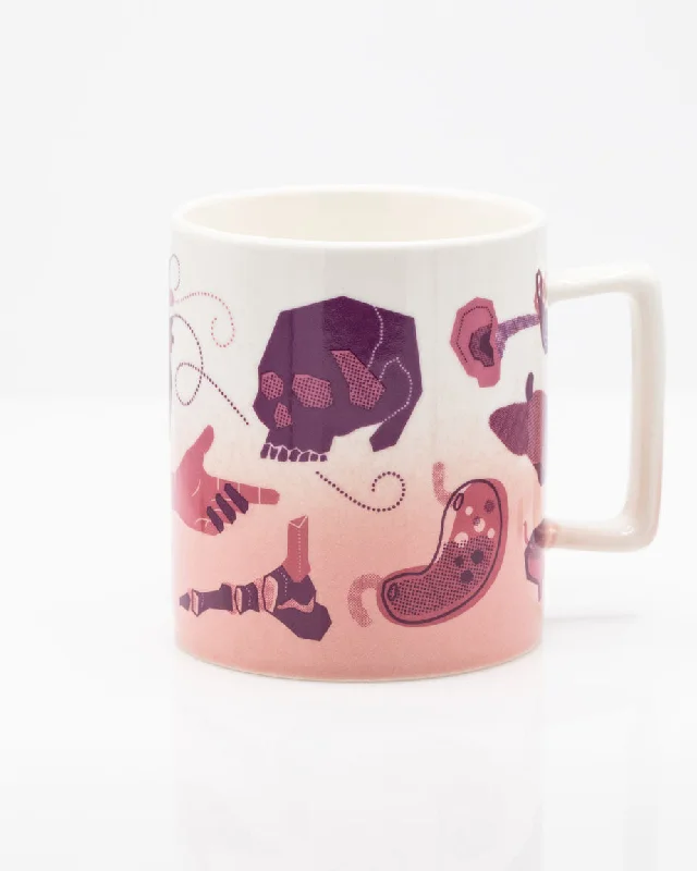 reusable eco tumbler-Retro Anatomy 11 oz Ceramic Mug