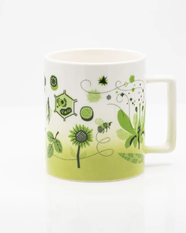 quirky animal coffee cup-Retro Botany 11 oz Ceramic Mug