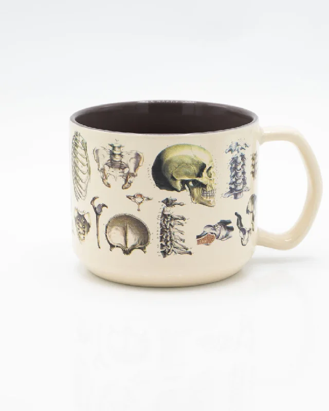 vintage enamel teacup-Skeleton 15 oz Ceramic Mug