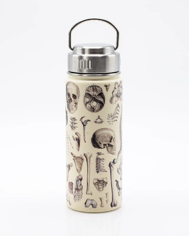 sleek travel mug-Skeleton 18 oz Steel Bottle