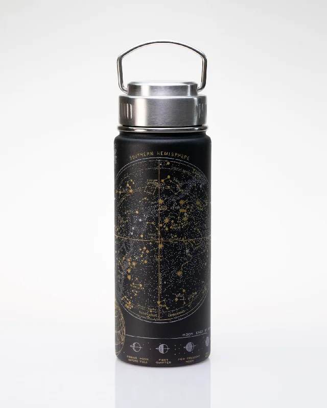 eco-friendly bamboo tumbler-Star Chart 18 oz Steel Bottle