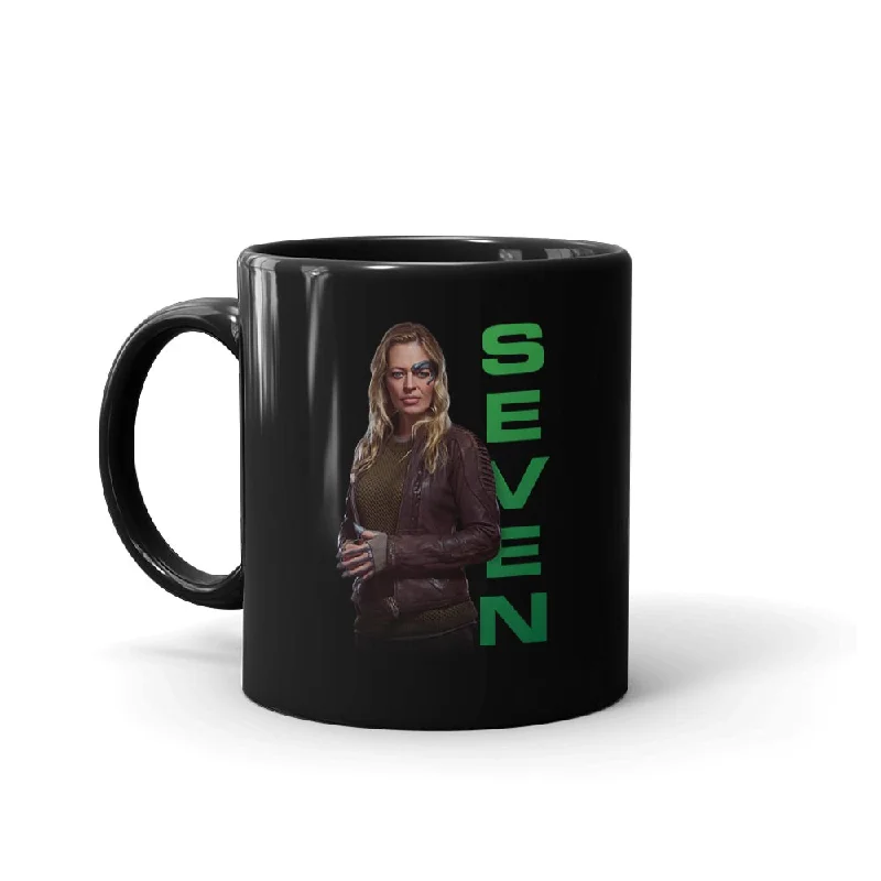 durable glass coffee cup-Star Trek: Picard Seven of Nine Black Mug