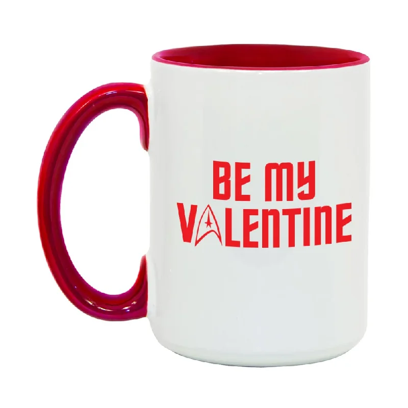 lightweight silicone cup-Star Trek: The Original Series Be My Valentine Two-Tone Mug