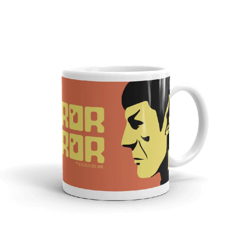 frosty acrylic coffee cup-Star Trek: The Original Series Mirror Mirror White Mug