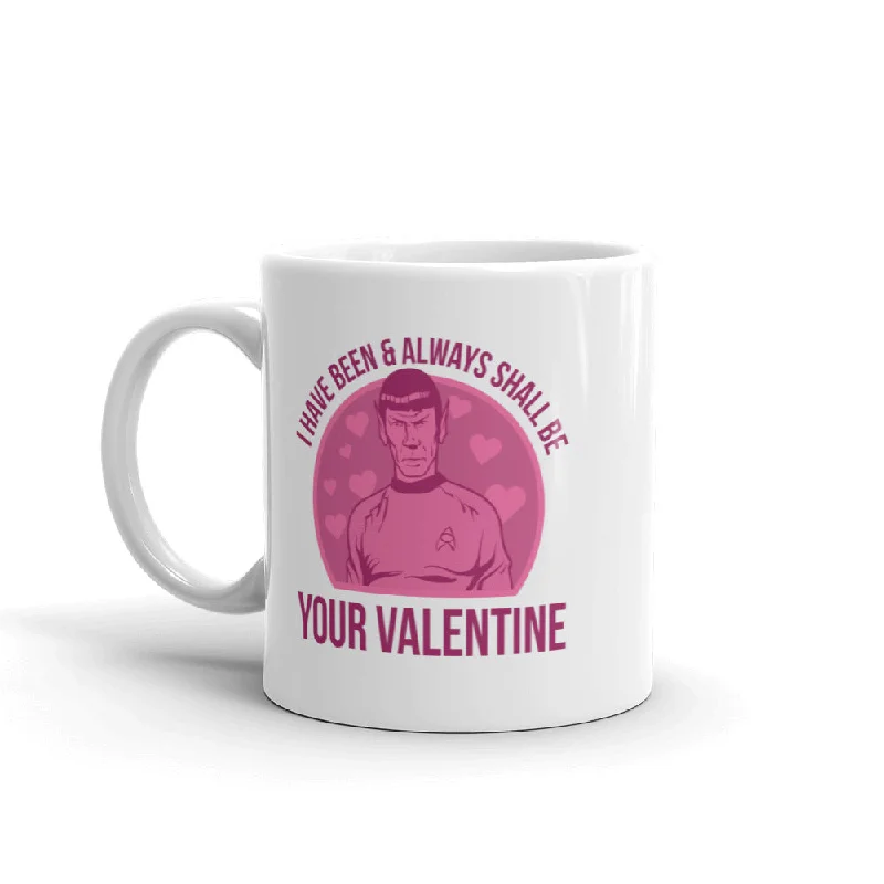 trendy marble tumbler-Star Trek: The Original Series Spock Valentine White Mug