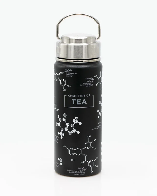 pastel ceramic tumbler-Tea Chemistry 18 oz Steel Bottle