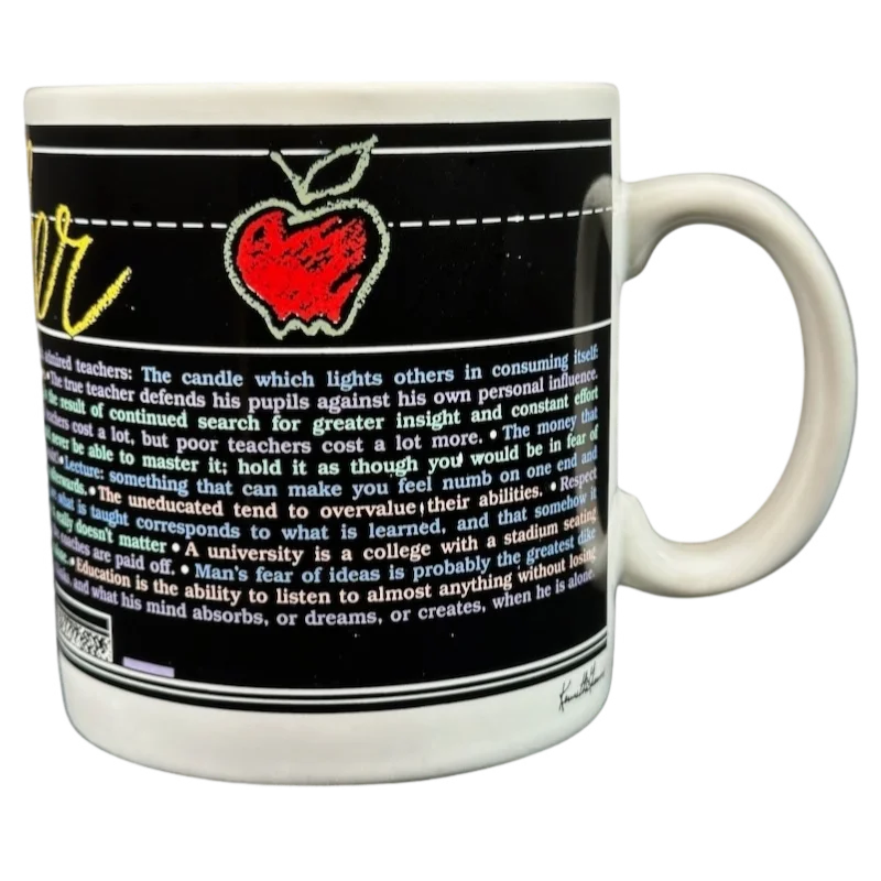 frosted glass coffee cup-Teacher Kenneth Grooms Mug The Toscany Collection