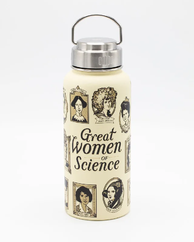 lightweight ceramic mug-Women of Science 32 oz Steel Bottle