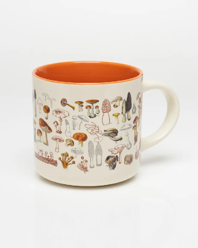 funny slogan tumbler-Woodland Mushrooms 15 oz Ceramic Mug