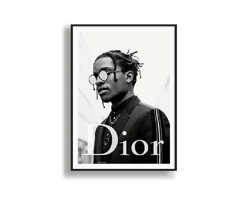 modern arched wall mirror-ASAP Rocky Dior 1 A$AP