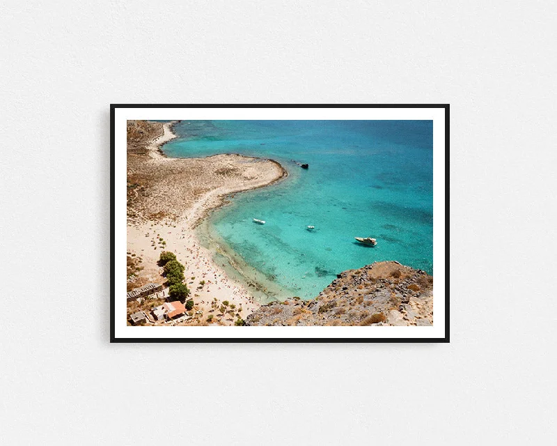 industrial pipe vase-Balos, Greece