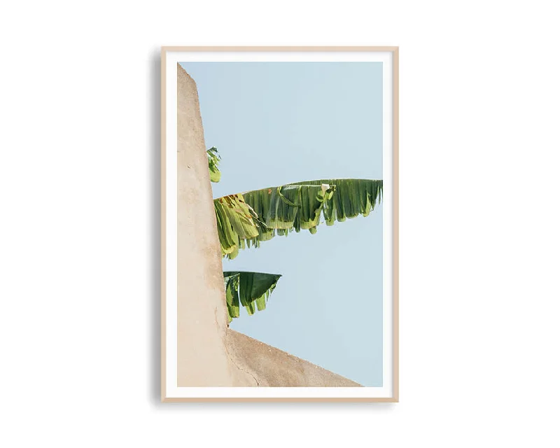 boho tassel wall art-Banana Tree