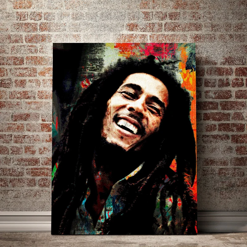 retro steel candle holder-Bob Marley Canvas Set