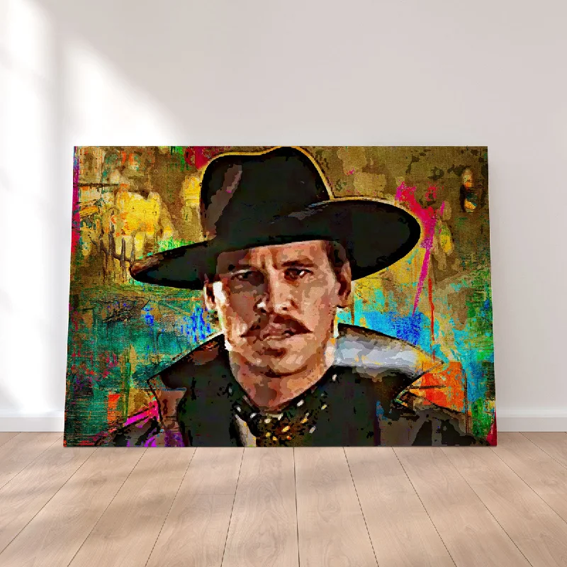 colorful abstract throw-Doc Holliday Canvas Set